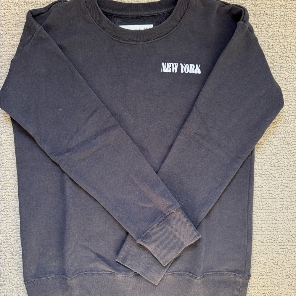 Abercrombie Kids Charcoal Pullover